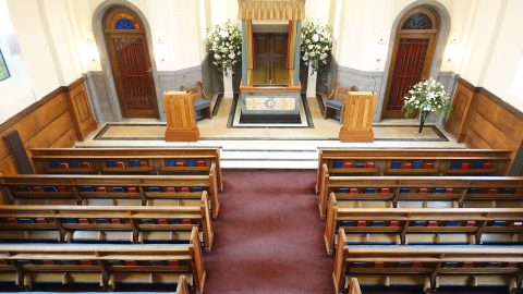 funeral chelsea directors funerals religious chapel crematorium interior